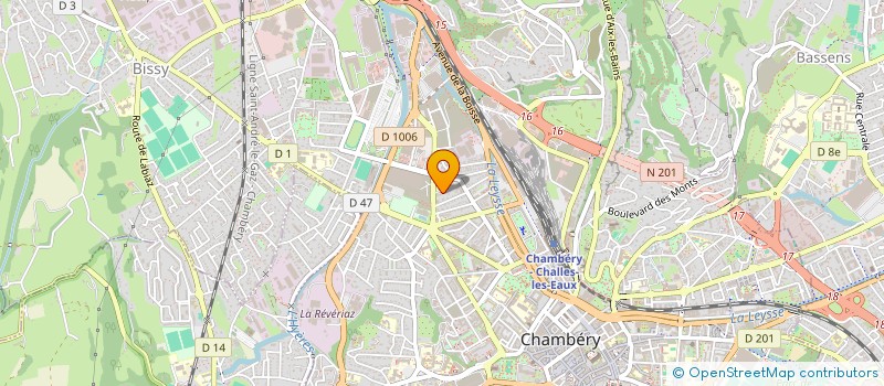 localisation de l'entreprise MONSIEUR GUILLAUME DUMOULIN à CHAMBERY