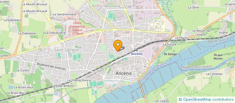 localisation de l'entreprise MONSIEUR GUILLAUME DUPARCHY  ANCENIS-SAINT-GEREON