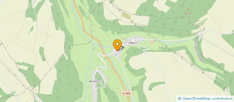 localisation de l'entreprise MONSIEUR GUILLAUME DUPIN  MONTIGNY-MONTFORT