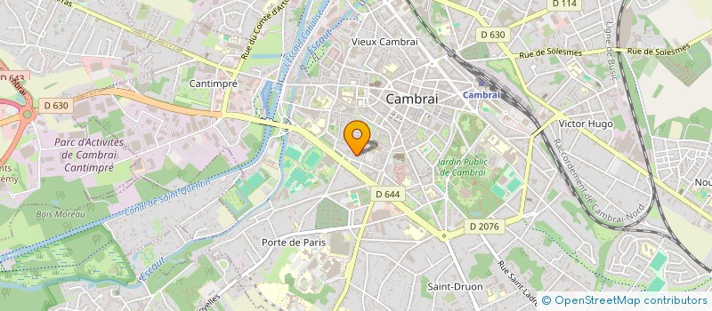 localisation de l'entreprise MONSIEUR GUILLAUME DUPIRE à CAMBRAI