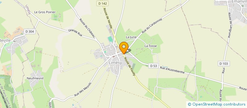 localisation de l'entreprise MONSIEUR GUILLAUME DUPLESSIS  LIMESY