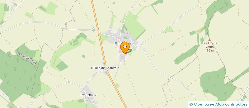 localisation de l'entreprise MONSIEUR GUILLAUME DUPONT à BEAUVOIR