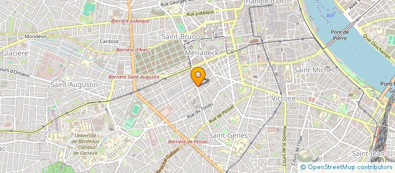 localisation de l'entreprise MONSIEUR GUILLAUME DUPUY à BORDEAUX