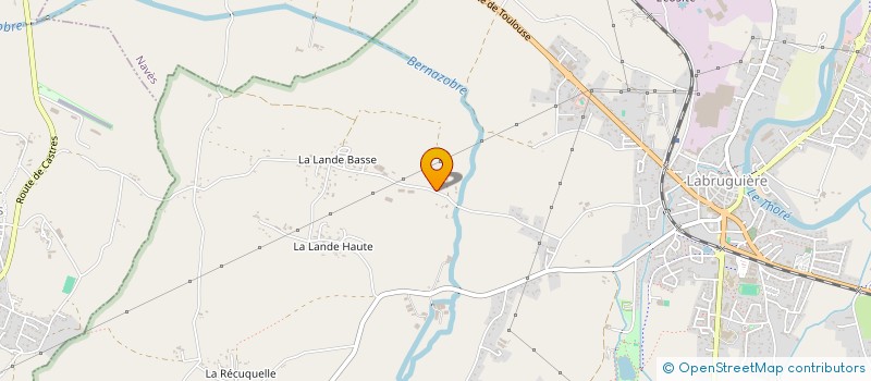 localisation de l'entreprise MONSIEUR GUILLAUME DUPUY  LABRUGUIERE