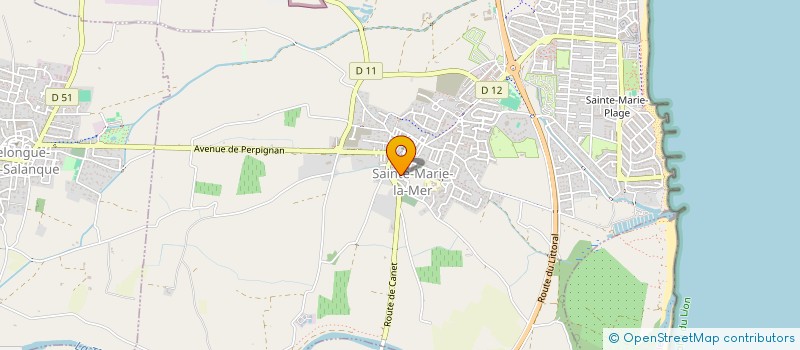 localisation de l'entreprise MONSIEUR GUILLAUME DURAND  SAINTE-MARIE-LA-MER