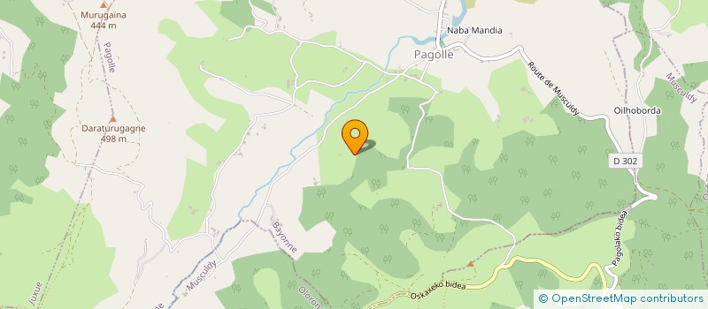 localisation de l'entreprise MONSIEUR GUILLAUME DURAND à PAGOLLE