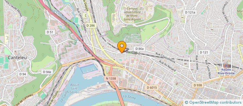 localisation de l'entreprise MONSIEUR GUILLAUME DURAND  ROUEN