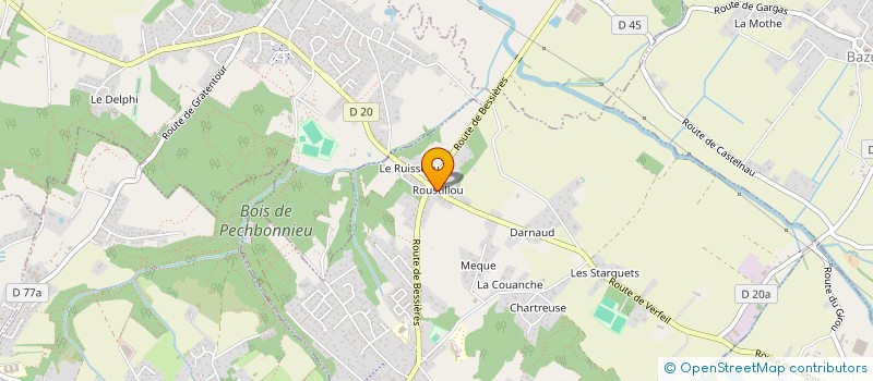 localisation de l'entreprise MONSIEUR GUILLAUME DURANT  MONTBERON