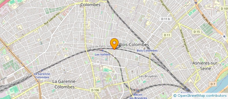 localisation de l'entreprise MONSIEUR GUILLAUME DURIS à BOIS-COLOMBES