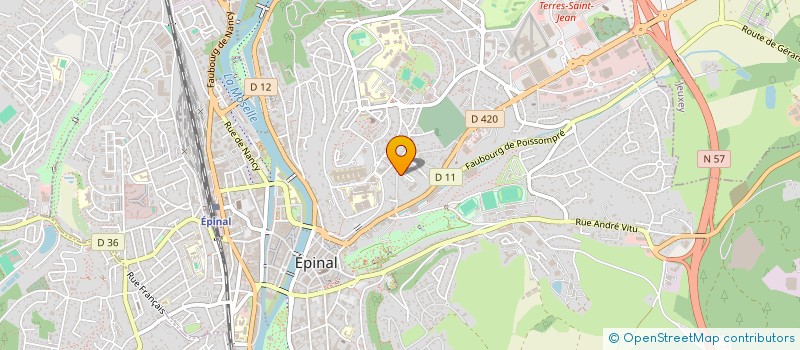 localisation de l'entreprise MONSIEUR GUILLAUME DURUPT à EPINAL