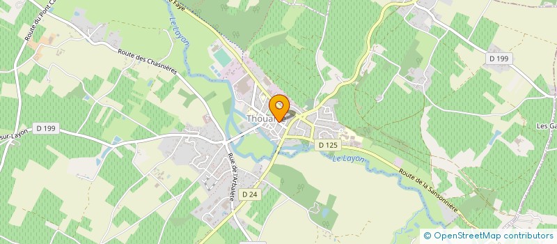 localisation de l'entreprise MONSIEUR GUILLAUME DUSEAUX  BELLEVIGNE-EN-LAYON