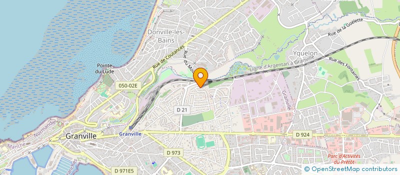 localisation de l'entreprise MONSIEUR GUILLAUME EBERHART  GRANVILLE