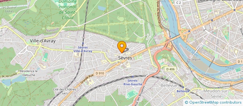 localisation de l'entreprise MONSIEUR GUILLAUME EBERLE à SEVRES