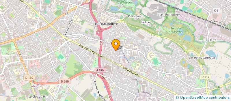 localisation de l'entreprise MONSIEUR GUILLAUME ECOLE  ANGERS