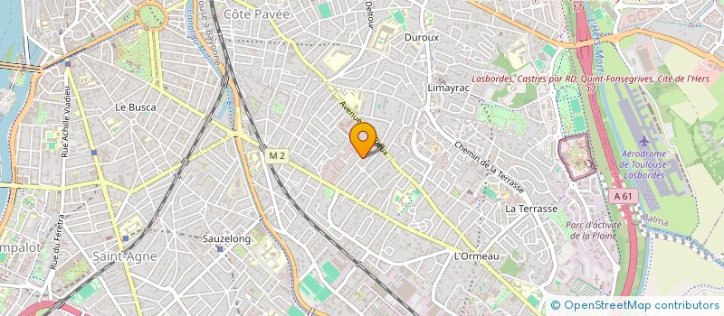 localisation de l'entreprise MONSIEUR GUILLAUME EDMOND CINGAL à TOULOUSE