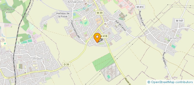 localisation de l'entreprise MONSIEUR GUILLAUME EGGERMONT  SAINT-AMAND-LES-EAUX