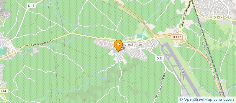 localisation de l'entreprise MONSIEUR GUILLAUME ELLIN  PEYRESTORTES