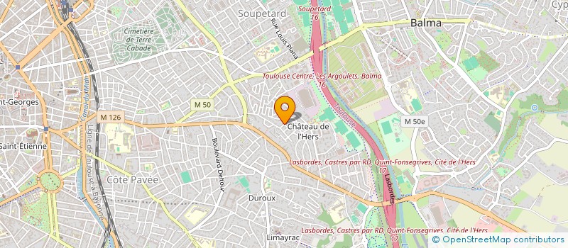 localisation de l'entreprise MONSIEUR GUILLAUME EMEURY à TOULOUSE