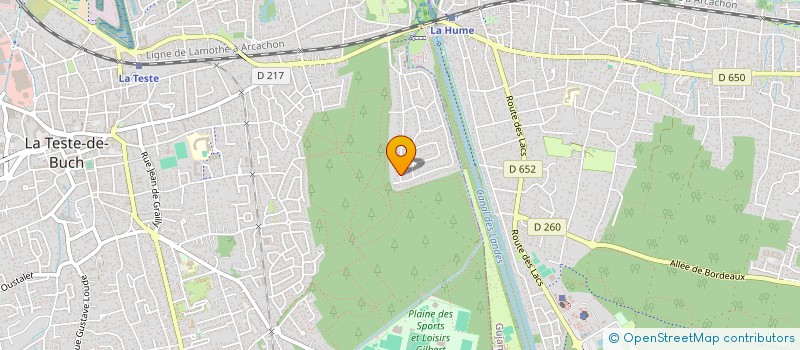 localisation de l'entreprise MONSIEUR GUILLAUME EPELDE  LA TESTE-DE-BUCH