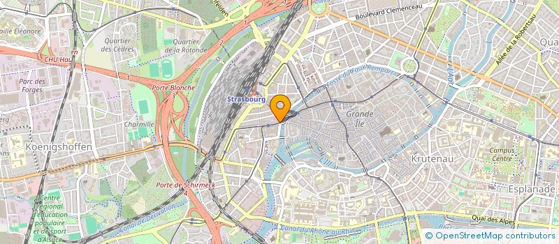localisation de l'entreprise MONSIEUR GUILLAUME EQUILBEY à STRASBOURG