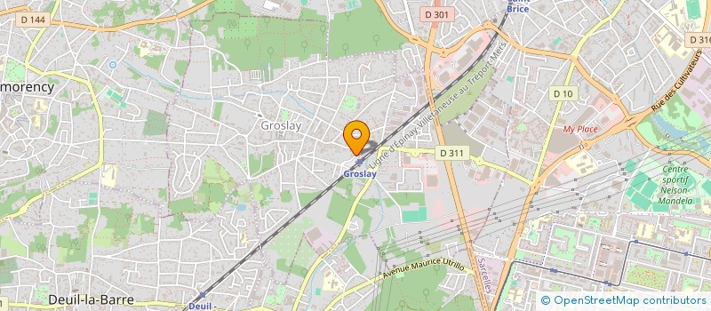 localisation de l'entreprise MONSIEUR GUILLAUME ERRERRO  GROSLAY