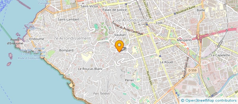 localisation de l'entreprise MONSIEUR GUILLAUME ESMIEU à MARSEILLE
