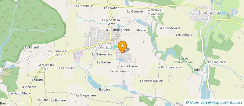 localisation de l'entreprise MONSIEUR GUILLAUME ESNAULT  MARPIRE