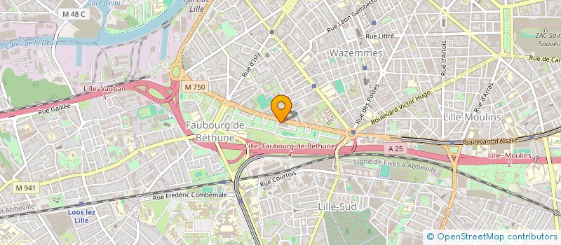 localisation de l'entreprise MONSIEUR GUILLAUME ESNAULT  LILLE