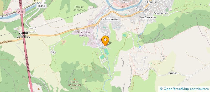 localisation de l'entreprise MONSIEUR GUILLAUME ESPEISSE  CREISSELS