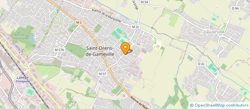 localisation de l'entreprise MONSIEUR GUILLAUME ESPES  SAINT-ORENS-DE-GAMEVILLE