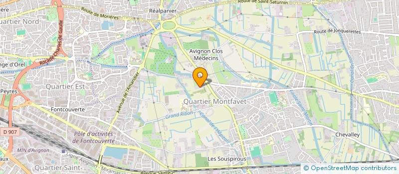 localisation de l'entreprise MONSIEUR GUILLAUME ESPOSITO  JONQUERETTES