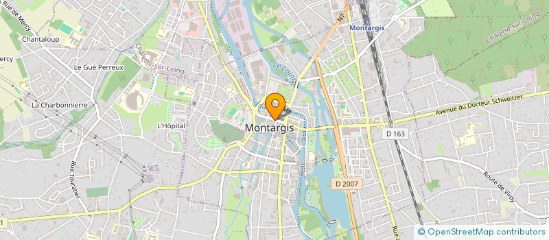localisation de l'entreprise MONSIEUR GUILLAUME ETCHEVERRY à MONTARGIS