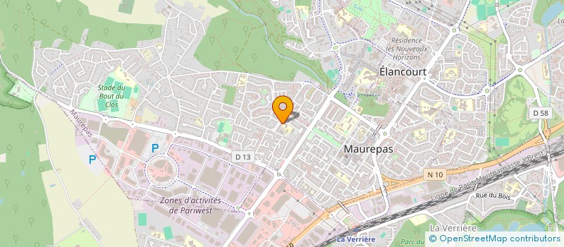 localisation de l'entreprise MONSIEUR GUILLAUME EUTROPE  MAUREPAS