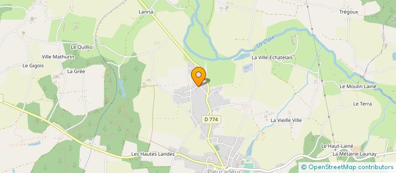 localisation de l'entreprise MONSIEUR GUILLAUME EVAIN  SAINT-MARCEL