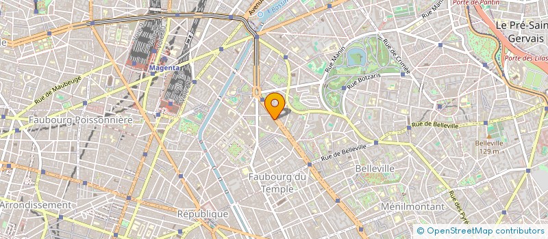 localisation de l'entreprise MONSIEUR GUILLAUME EVIN  PARIS