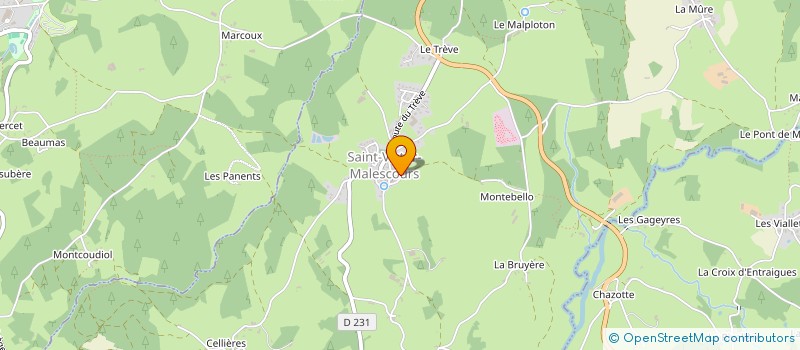 localisation de l'entreprise MONSIEUR GUILLAUME FALARZ  SAINT-ROMAIN-LACHALM