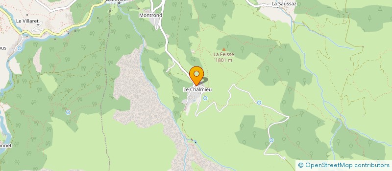 localisation de l'entreprise MONSIEUR GUILLAUME FALCOZ à ALBIEZ-MONTROND