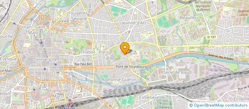 localisation de l'entreprise MONSIEUR GUILLAUME FALICON--NOEL  RENNES