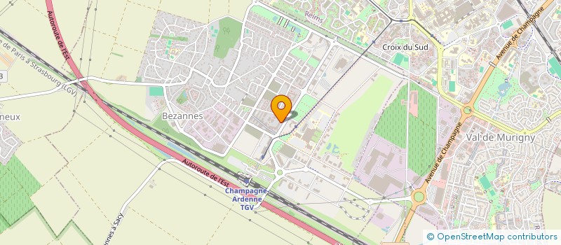 localisation de l'entreprise MONSIEUR GUILLAUME FALLOT  BEZANNES