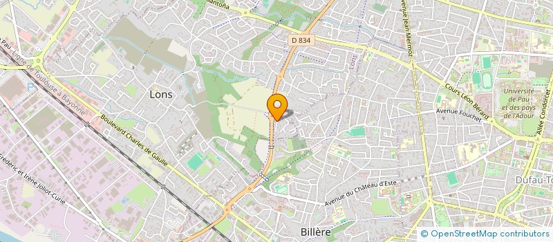 localisation de l'entreprise MONSIEUR GUILLAUME FARGES à LONS