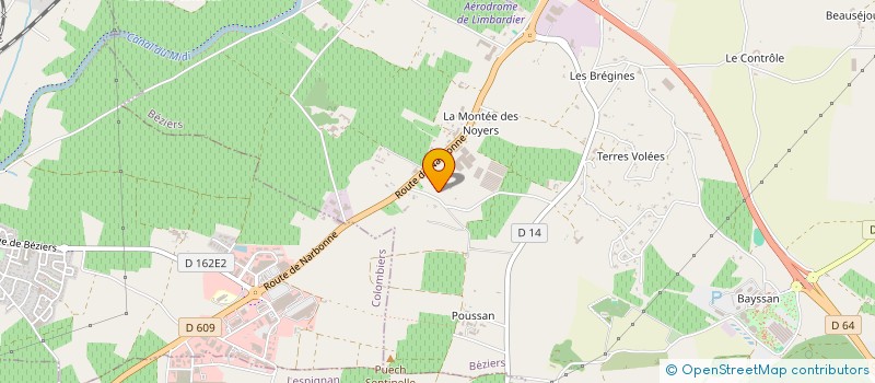 localisation de l'entreprise MONSIEUR GUILLAUME FAUCHON à BEZIERS
