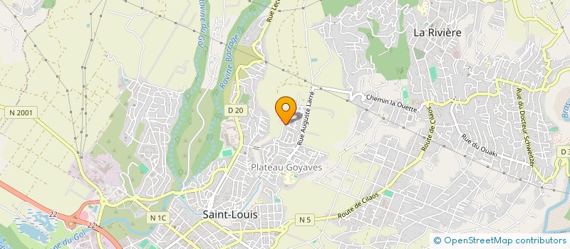 localisation de l'entreprise MONSIEUR GUILLAUME FAUCON à SAINT-LOUIS