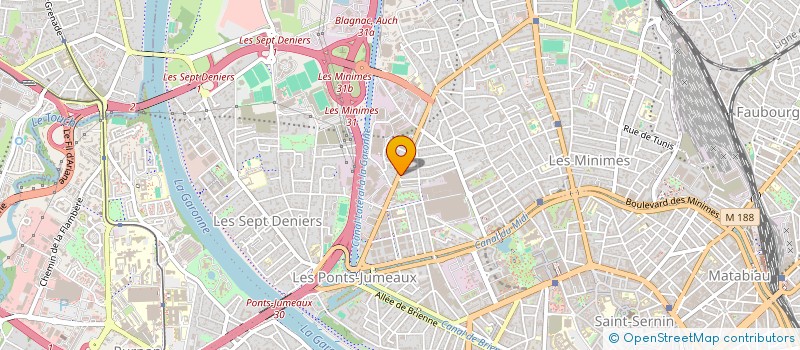 localisation de l'entreprise MONSIEUR GUILLAUME FAURE  TOULOUSE