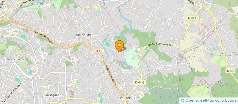 localisation de l'entreprise MONSIEUR GUILLAUME FAURE  MARSEILLE
