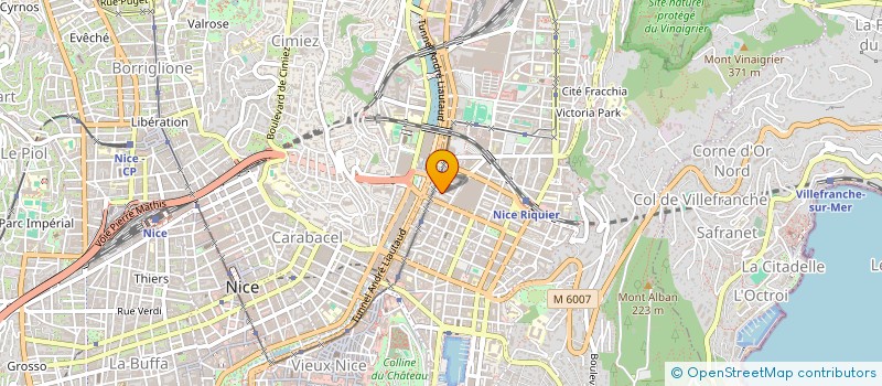 localisation de l'entreprise MONSIEUR GUILLAUME FAURE  NICE