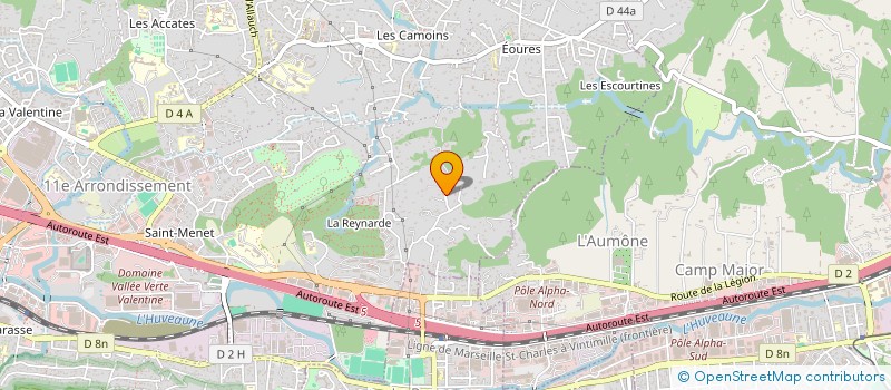 localisation de l'entreprise MONSIEUR GUILLAUME FAURE  MARSEILLE