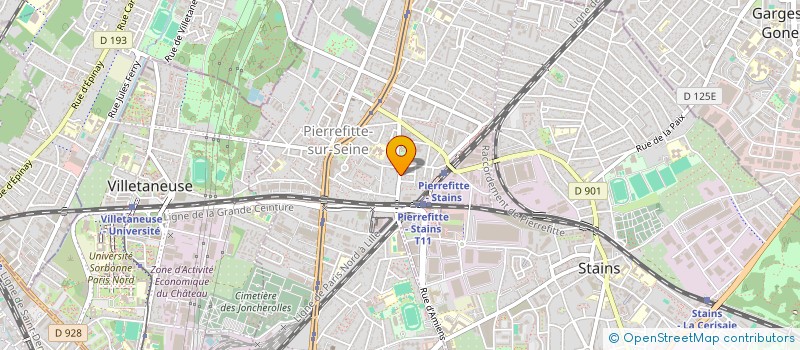 localisation de l'entreprise MONSIEUR GUILLAUME FAURE  SAINT-DENIS