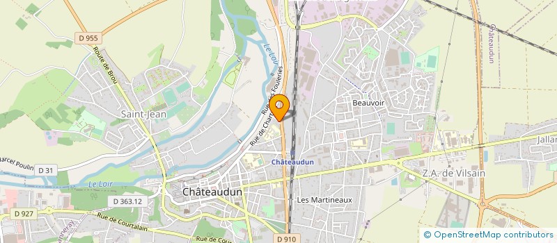 localisation de l'entreprise MONSIEUR GUILLAUME FAURRE à CHATEAUDUN