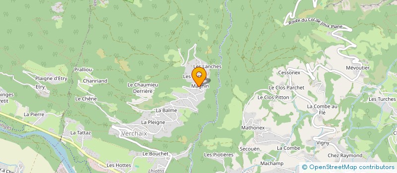 localisation de l'entreprise MONSIEUR GUILLAUME FAUTHOUX  VERCHAIX