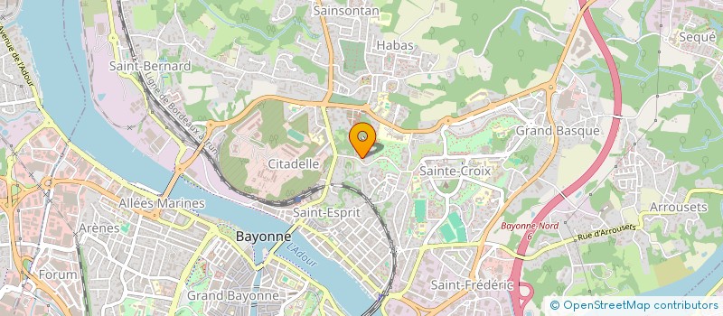 localisation de l'entreprise MONSIEUR GUILLAUME FAUVEAU à BAYONNE